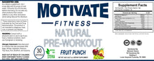 Load image into Gallery viewer, Natural Pre-Workout